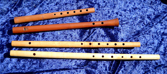 Traversflöten / Renaissance flutes